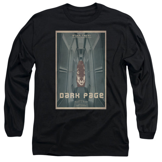 Star Trek Tng Season 7 Episode 7 Mens Long Sleeve Shirt Black Officially Licensed