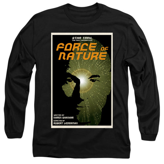 Star Trek Tng Season 7 Episode 9 Mens Long Sleeve Shirt Black Officially Licensed