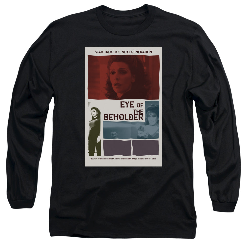 Star Trek Tng Season 7 Episode 18 Mens Long Sleeve Shirt Black Officially Licensed