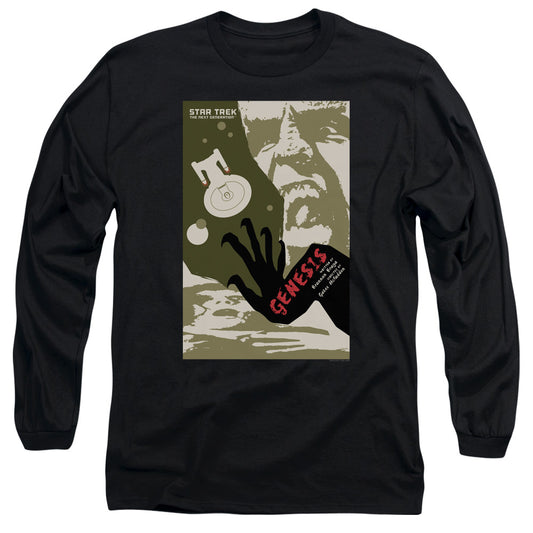 Star Trek Tng Season 7 Episode 19 Mens Long Sleeve Shirt Black Officially Licensed