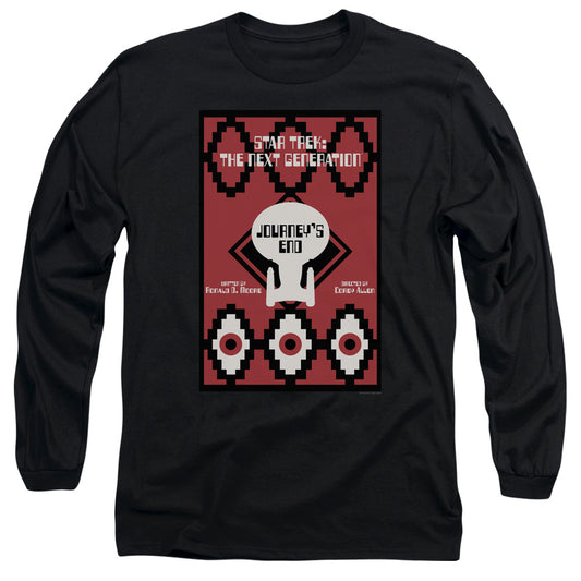 Star Trek Tng Season 7 Episode 20 Mens Long Sleeve Shirt Black Officially Licensed