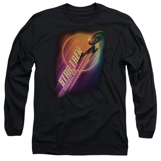 Star Trek Discovery Discovery Ascent Mens Long Sleeve Shirt Black Officially Licensed