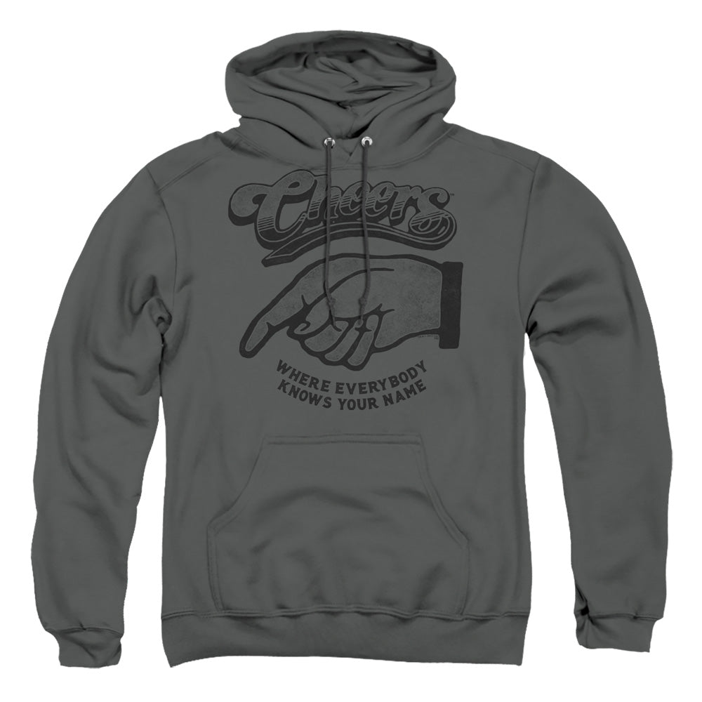 Cheers The Standard Mens Hoodie Charcoal