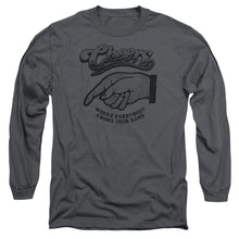 Load image into Gallery viewer, Cheers The Standard Mens Long Sleeve Shirt Charcoal Officially Licensed
