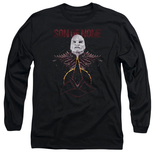 Star Trek Discovery Son Of None Mens Long Sleeve Shirt Black Officially Licensed