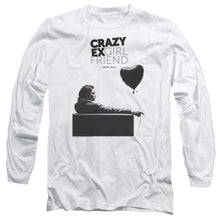 Load image into Gallery viewer, Crazy Ex Girlfriend Crazy Mad Mens Long Sleeve Shirt White Officially Licensed
