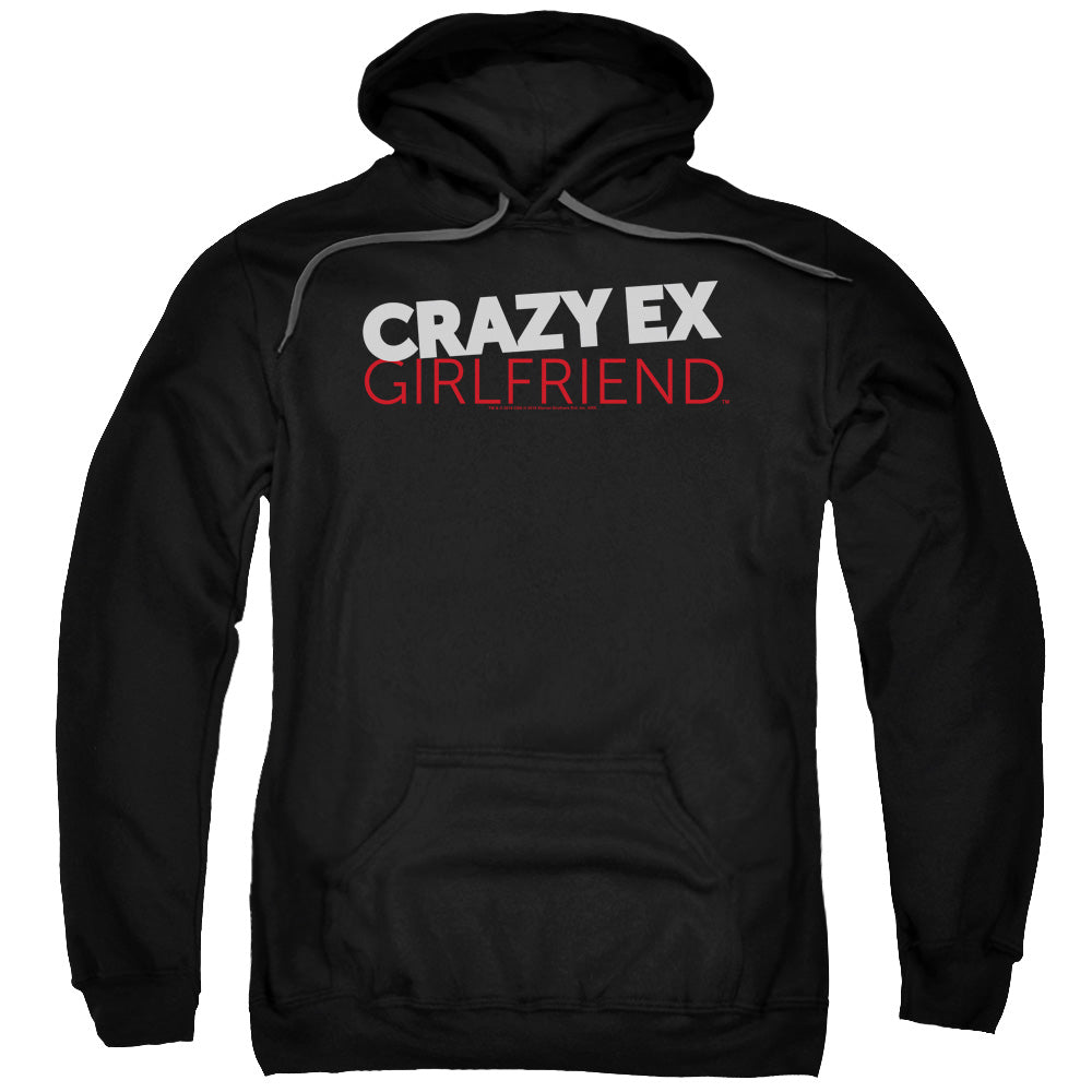 Crazy Ex Girlfriend Crazy Logo Mens Hoodie Black