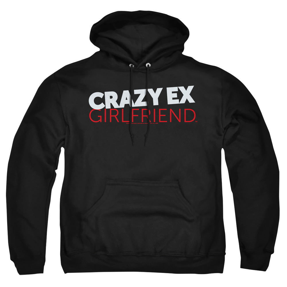 Crazy Ex Girlfriend Crazy Logo Mens Hoodie Black
