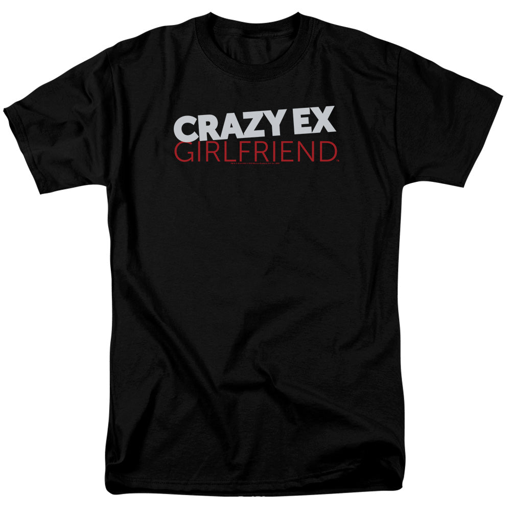 Crazy Ex Girlfriend Crazy Logo Mens T Shirt Black