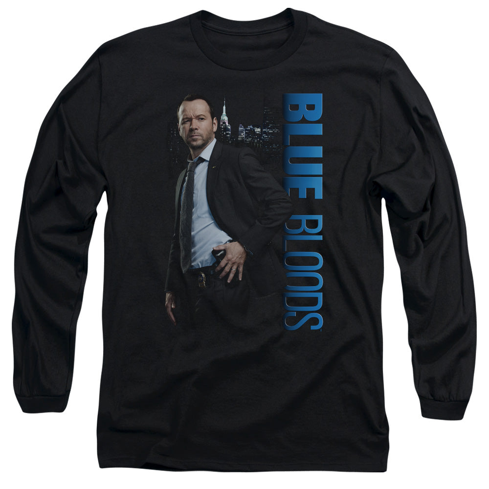 Blue Bloods Danny Mens Long Sleeve Shirt Black