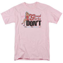 Load image into Gallery viewer, 90210 Good Girls Dont Mens T Shirt Pink
