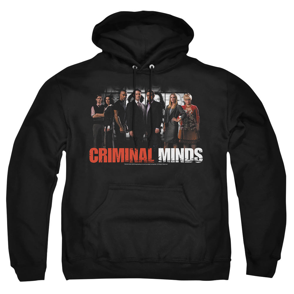Criminal Minds The Brain Trust Mens Hoodie Black