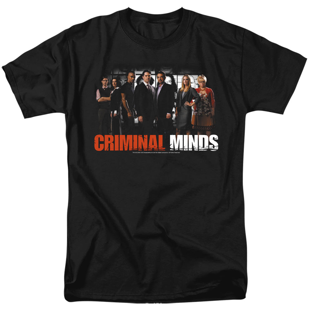 Criminal Minds The Brain Trust Mens T Shirt Black