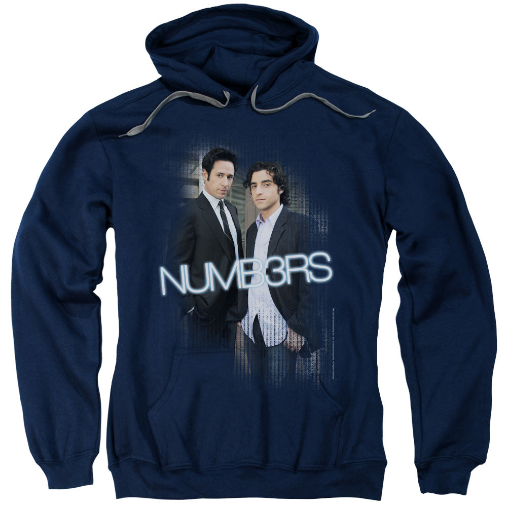 Numb3Rs Don &Amp; Charlie Mens Hoodie Navy