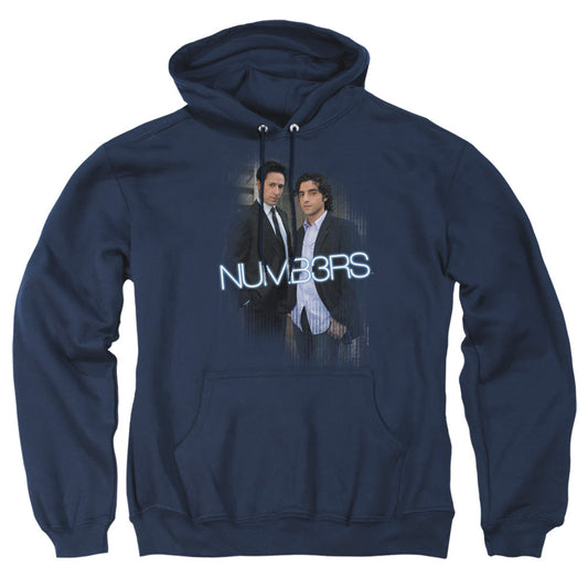 Numb3Rs Don &Amp; Charlie Mens Hoodie Navy