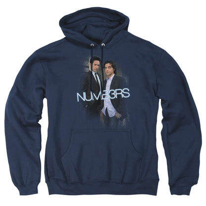 Numb3Rs Don &Amp; Charlie Mens Hoodie Navy