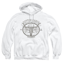 Load image into Gallery viewer, Yellowstone Dutton Ranch Mens Hoodie White
