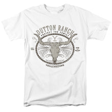 Load image into Gallery viewer, Yellowstone Dutton Ranch Mens T Shirt White
