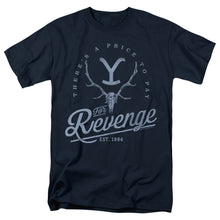 Load image into Gallery viewer, Yellowstone Revenge Skull Mens T Shirt Navy
