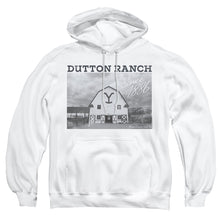 Load image into Gallery viewer, Yellowstone Dutton Barn Mens Hoodie White
