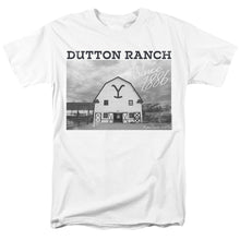 Load image into Gallery viewer, Yellowstone Dutton Barn Mens T Shirt White
