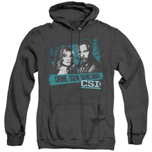 Load image into Gallery viewer, Csi Cross The Line Heather Mens Hoodie Black
