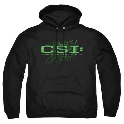 Csi Sketchy Shadow Mens Hoodie Black