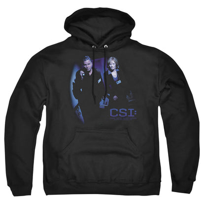 Csi At The Scene Mens Hoodie Black