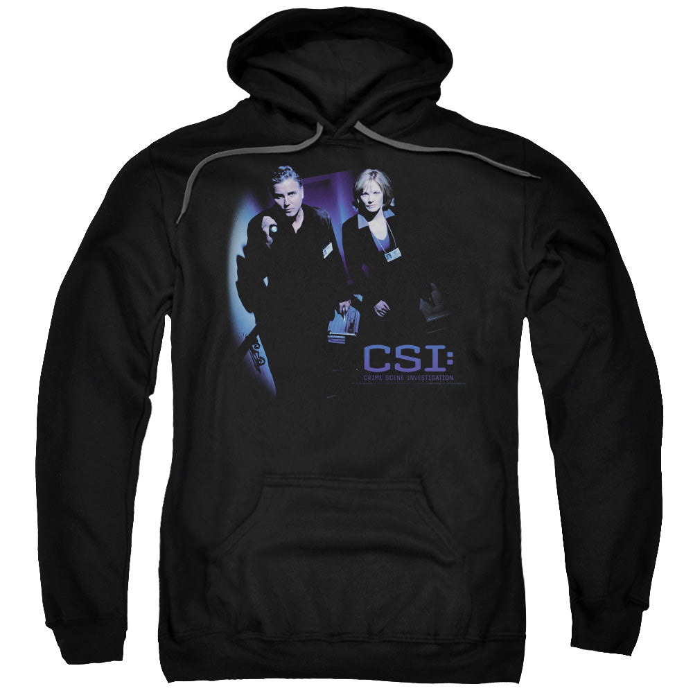Csi At The Scene Mens Hoodie Black