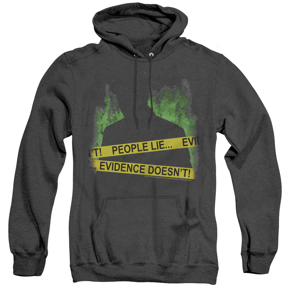 Csi People Lie Heather Mens Hoodie Black