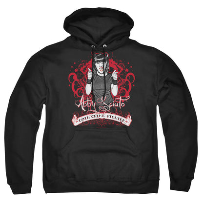 Ncis Goth Crime Fighter Mens Hoodie Black