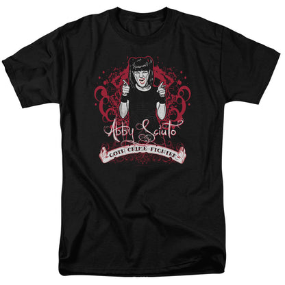 Ncis Goth Crime Fighter Mens T Shirt Black