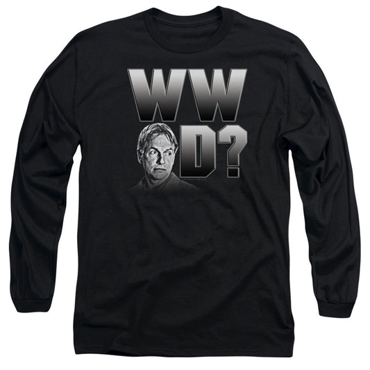 Ncis What Would Gibbs Do Mens Long Sleeve Shirt Black