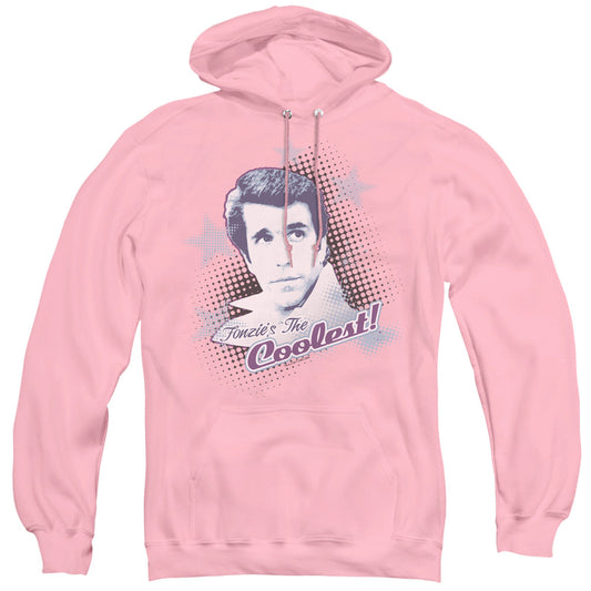 Happy Days The Coolest Mens Hoodie Pink