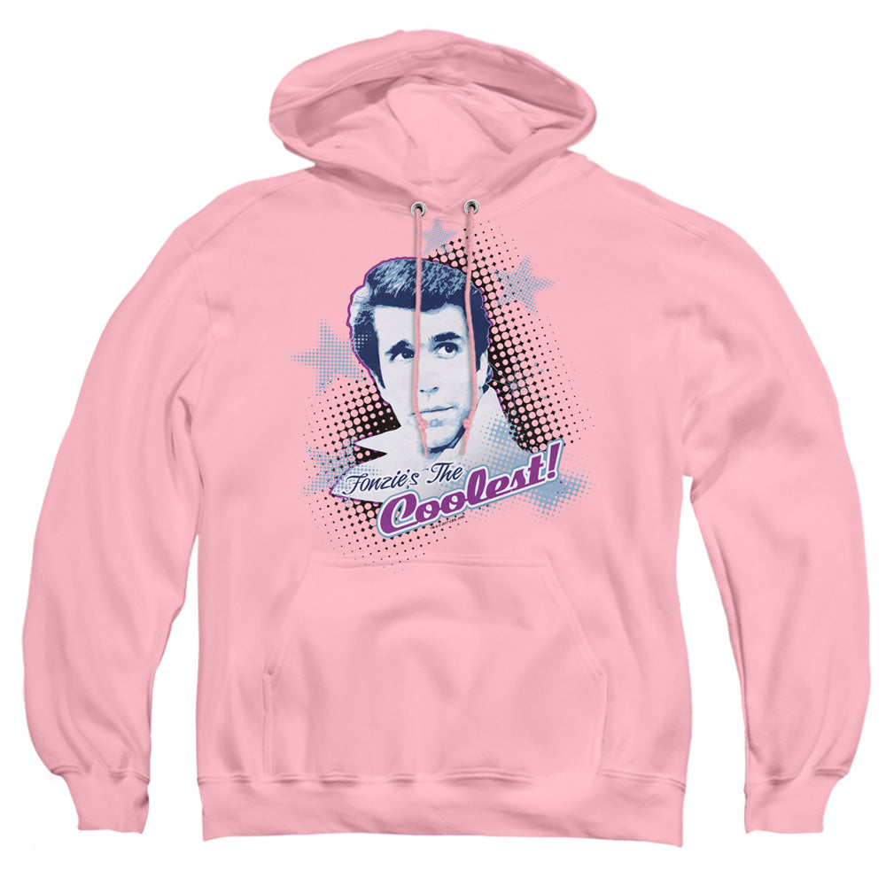 Happy Days The Coolest Mens Hoodie Pink
