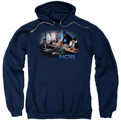 Ncis Original Cast Mens Hoodie Navy