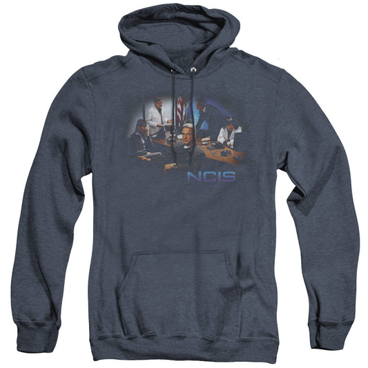 Ncis Original Cast Heather Mens Hoodie Navy