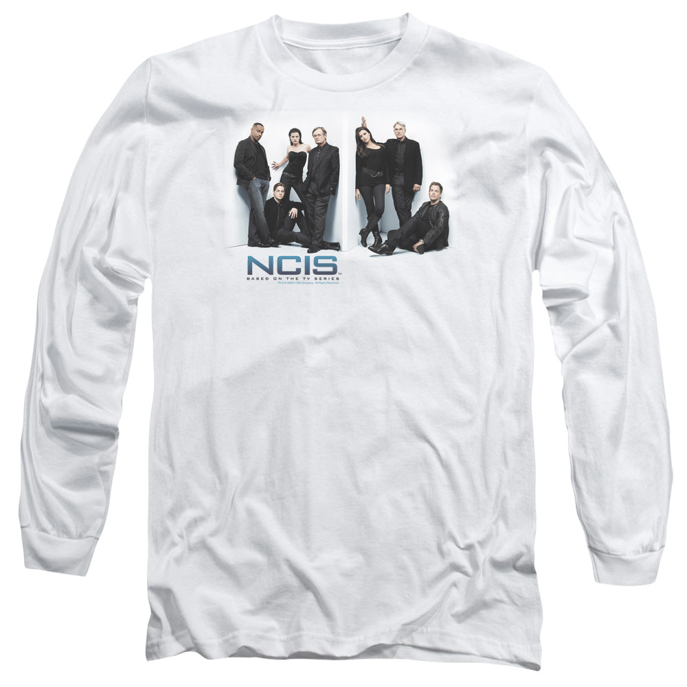 Ncis White Room Mens Long Sleeve Shirt White