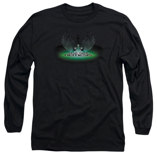 Star Trek Nemesis(Movie) Mens Long Sleeve Shirt Black Officially Licensed