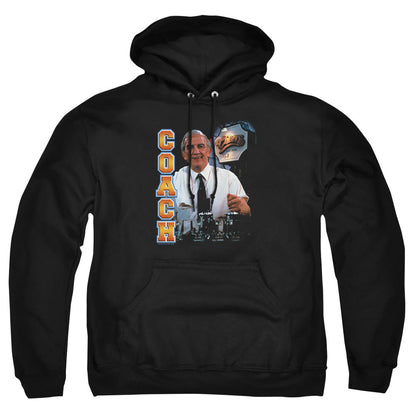 Cheers Coach Mens Hoodie Black