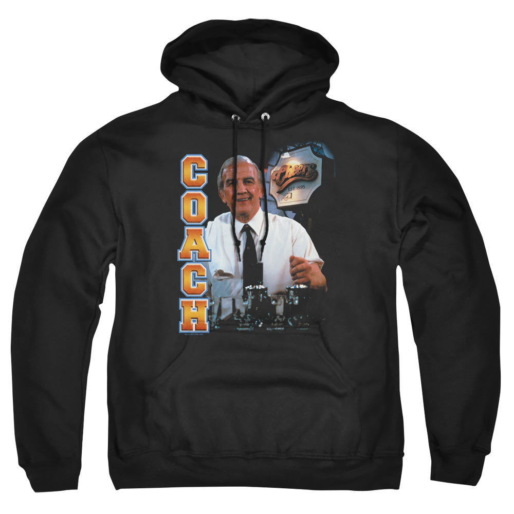 Cheers Coach Mens Hoodie Black