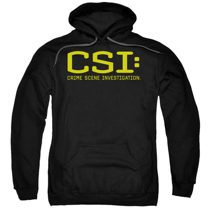 Csi Logo Mens Hoodie Black