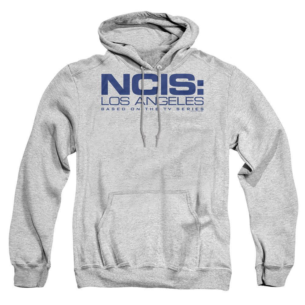Ncis La Logo Mens Hoodie Athletic Heather