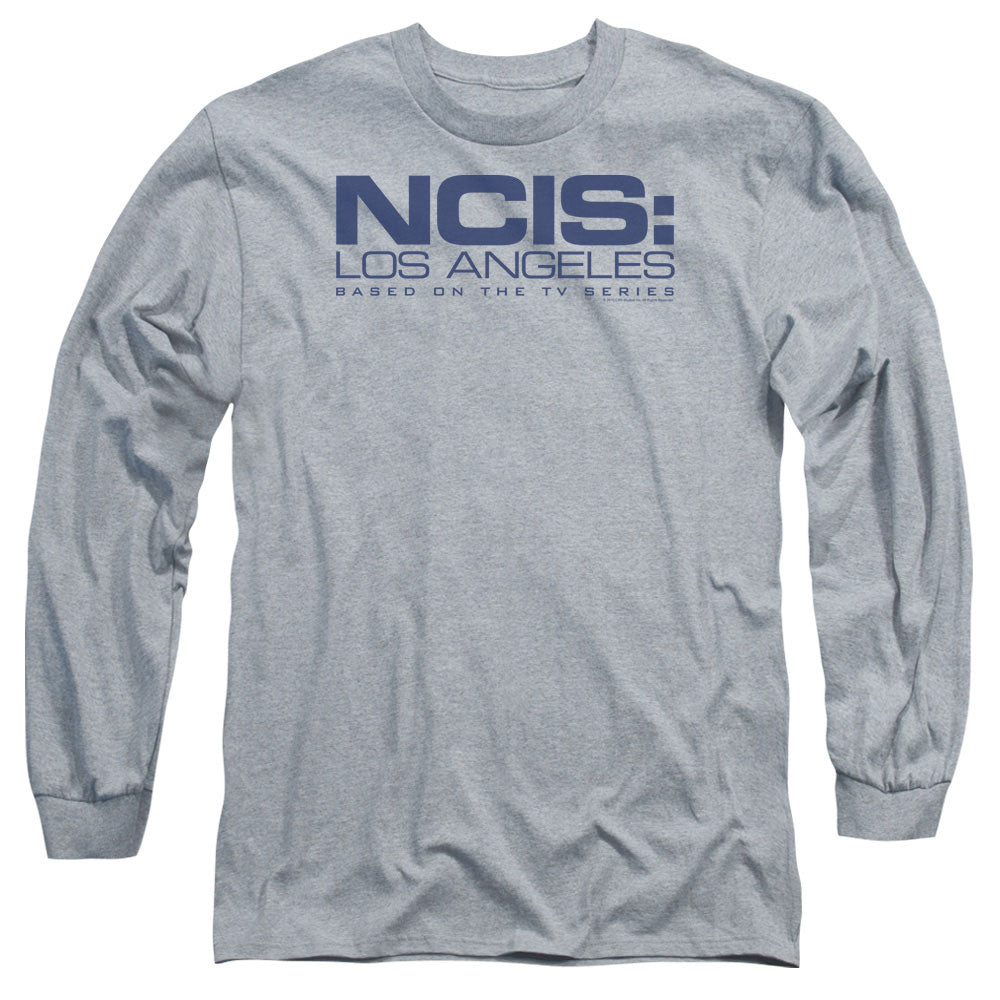 Ncis La Logo Mens Long Sleeve Shirt Athletic Heather