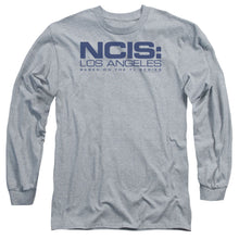Load image into Gallery viewer, Ncis La Logo Mens Long Sleeve Shirt Athletic Heather
