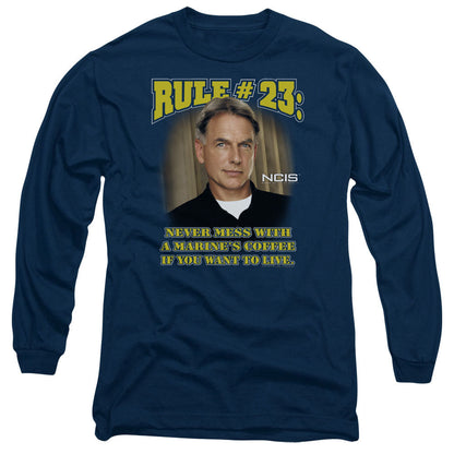 Ncis Rule 23 Mens Long Sleeve Shirt Navy