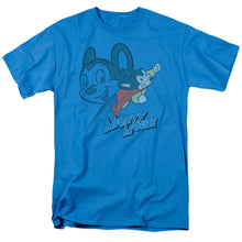 Load image into Gallery viewer, Mighty Mouse Double Mouse Mens T Shirt Turquoise
