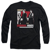 Load image into Gallery viewer, Criminal Minds Guns Drawn Mens Long Sleeve Shirt Black Officially Licensed
