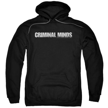 Criminal Minds Logo Mens Hoodie Black