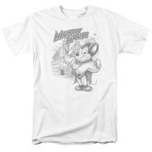 Load image into Gallery viewer, Mighty Mouse Protect And Serve Mens T Shirt White
